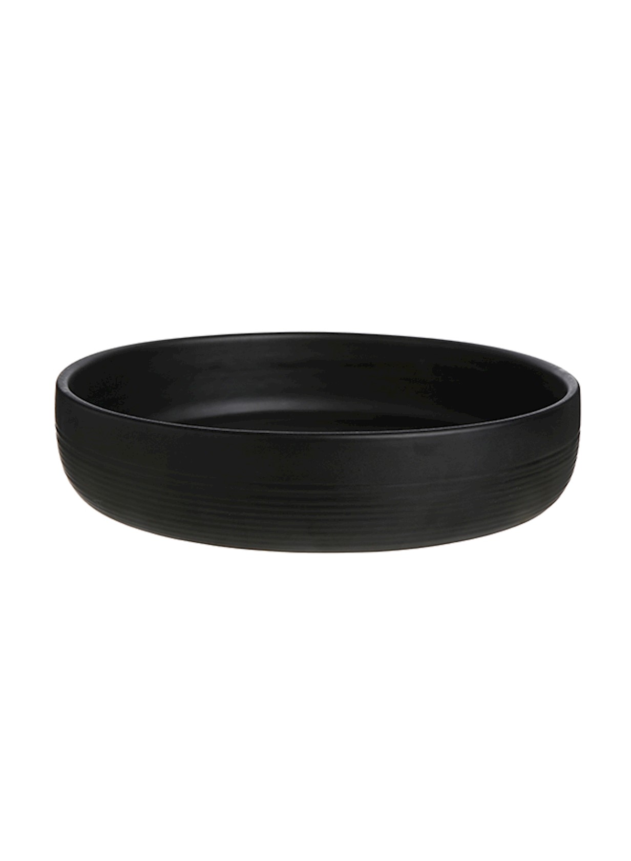 Bowl Terra 38x9 Cm - Black - Scapa