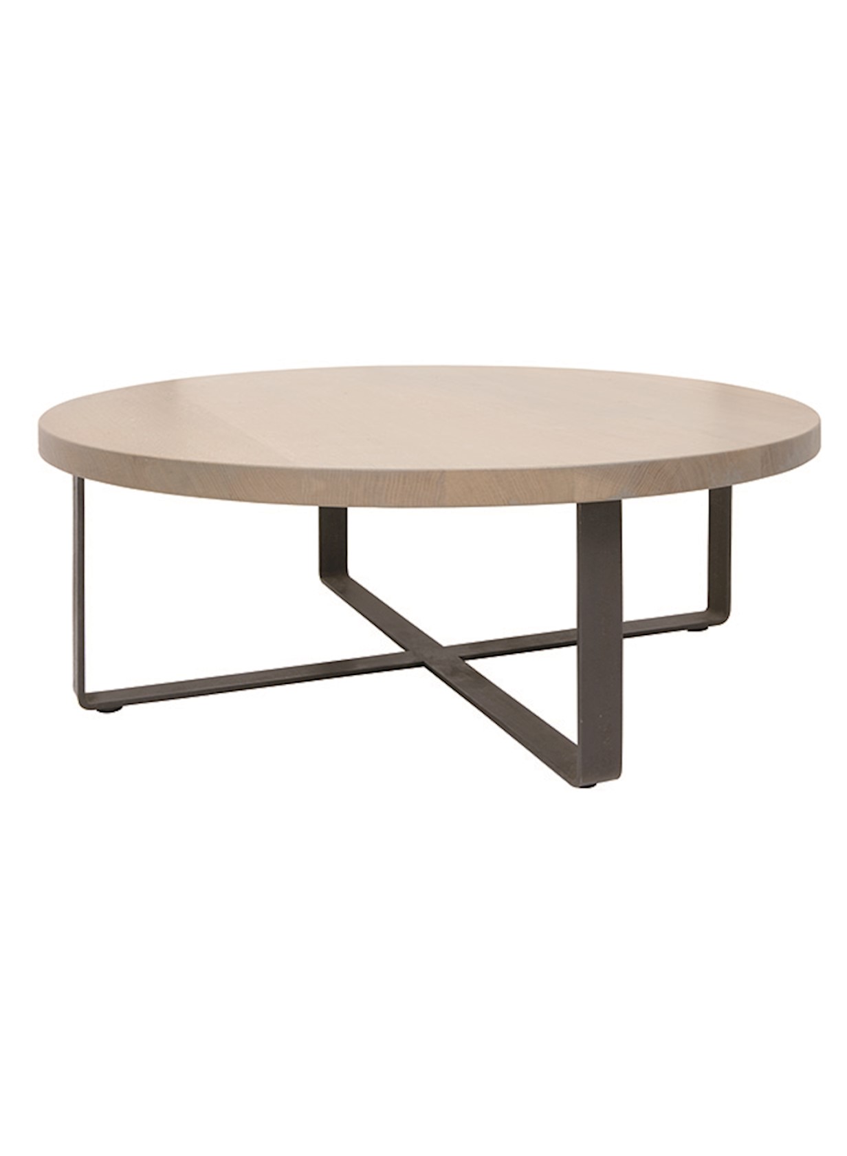 coffee table circle 100x37 - natural oiled - Scapa
