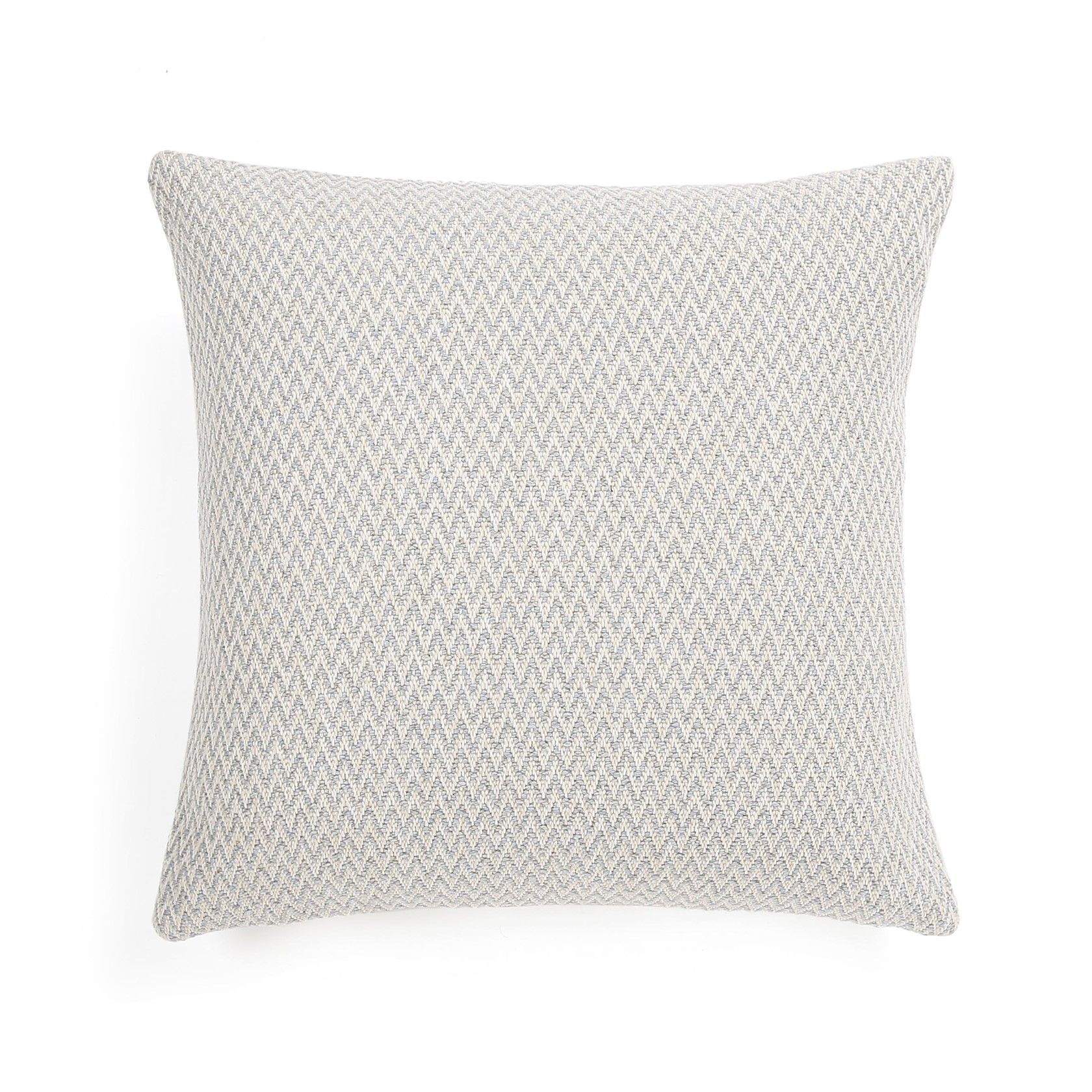 cushion cover herringbone 50 x 50 - celestial blue - Scapa