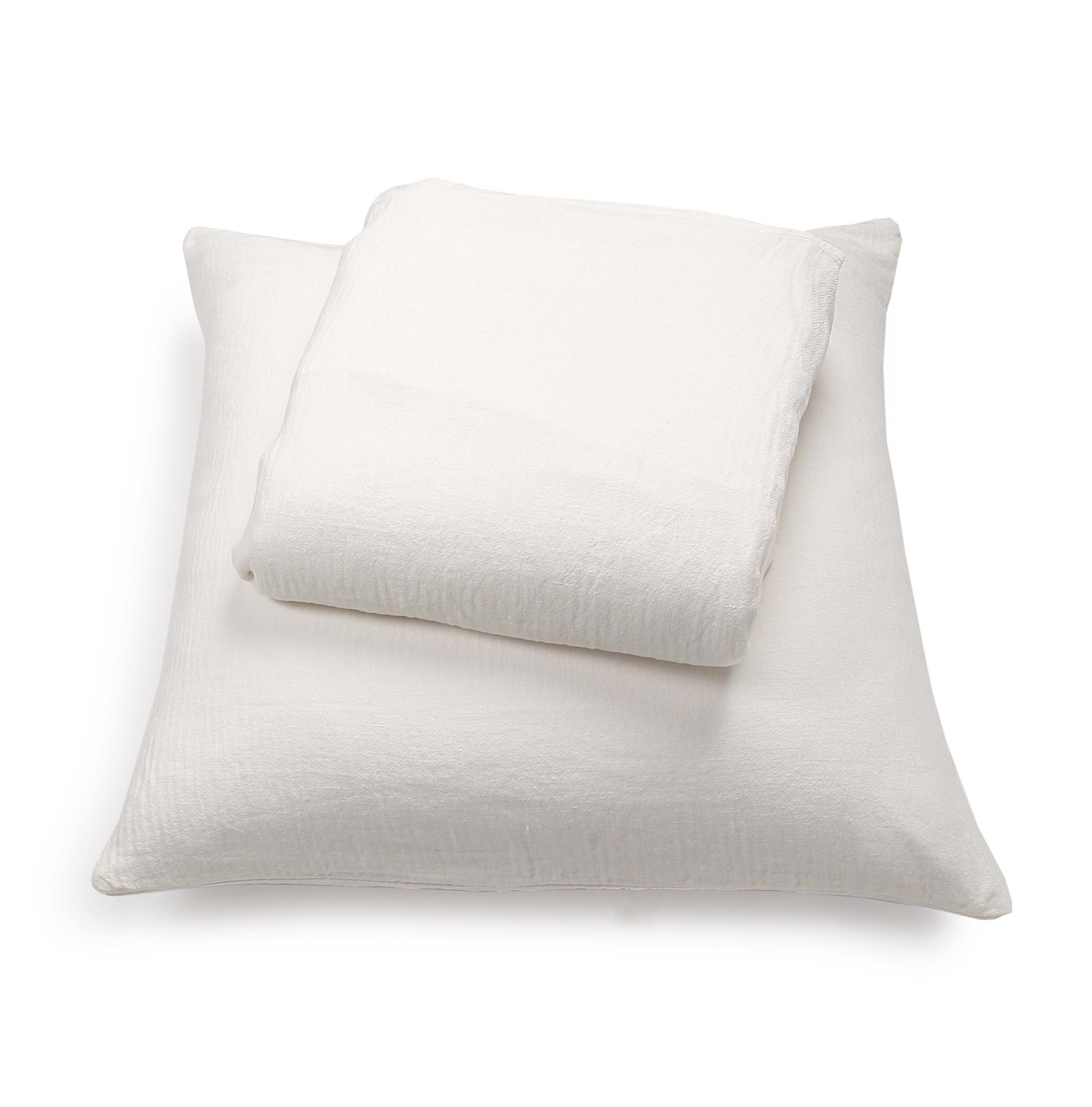 Duvet Cover 240 x 220 & Pillowcases 65x65 chalk white Scapa