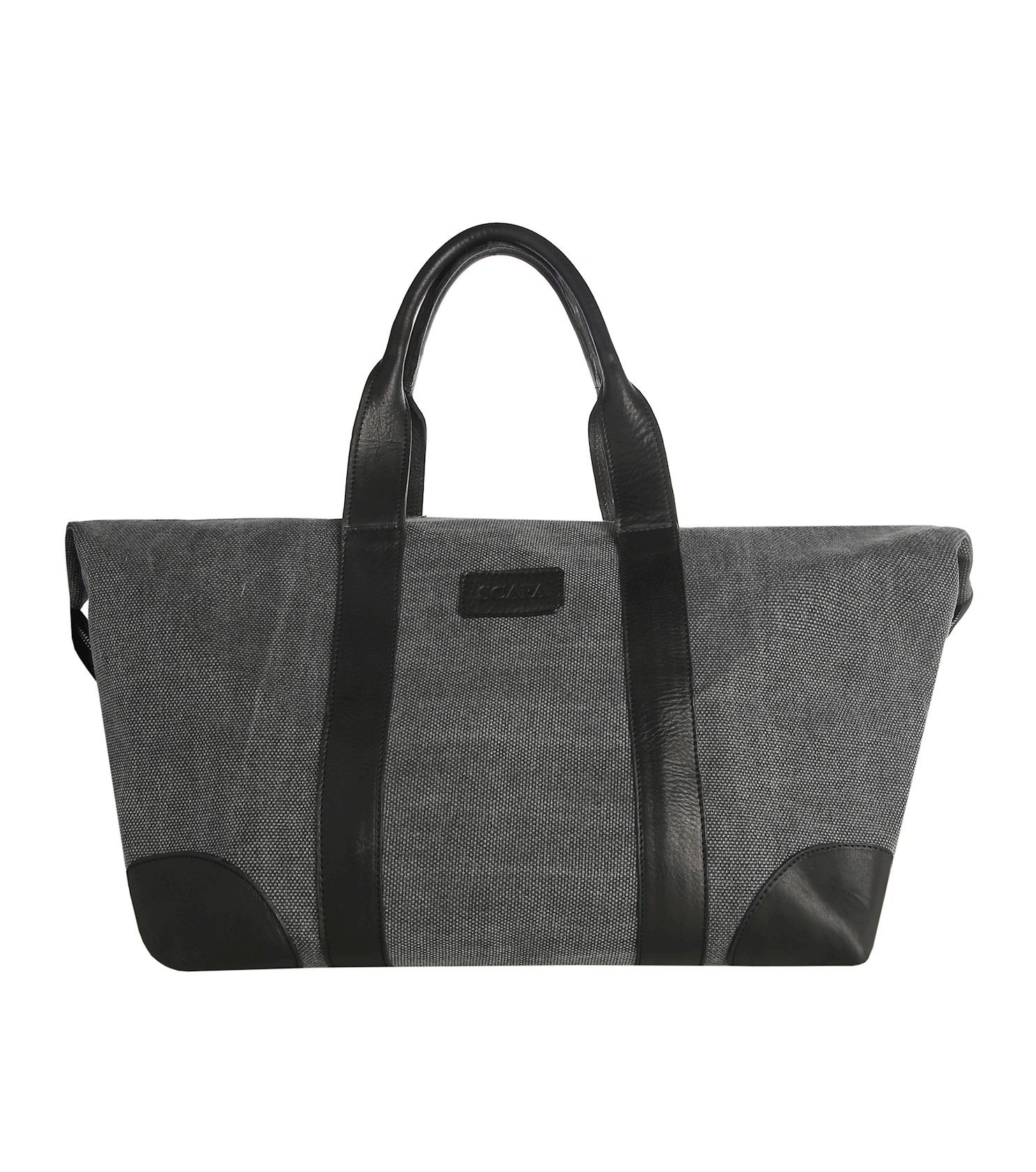 weekend bag 35x60 cm - meteorite grey & black - Scapa