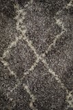 High Pile Rug grey & sand - 240x240cm