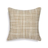 check cushion cover 60x60 cm - sandshell