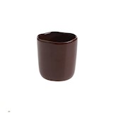 coffee cup 9x8 cm - burgundy | PACKED BY 4