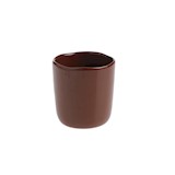 coffee cup 9x8 cm - terra | PACKED BY 4