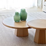 Coffee table diam 90x32,5 cm - oak | ADD SCAPA COLOR IN REMARKS
