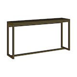 Console table 160x35x80 cm - oak 
