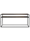 Console Table black - 125x35x80cm