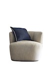 Club Chair Fabric B - 80x72x65cm