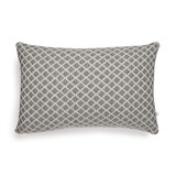 outdoor cushion cover 40 x 60 - sandshell & coffee