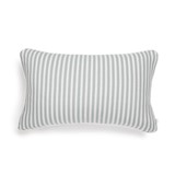 outdoor cushion cover 40 x 60 small stripe - Celestial Blue