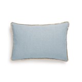 cushion cover 40x60 cm - pearl blue & sandshell
