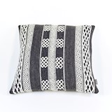 Cushion Cover 50 x 50 - Coffee & chalk white