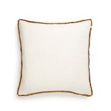 Cushion Cover 60 x 60 - Chalk White & Caramel