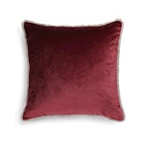 cushion cover 60 x 60 cm - burgundy