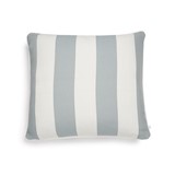 outdoor cushion cover 60 x 60 large stripe - Celestial Blue