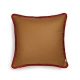 cushion cover 60x60 cm - camel & burnt orange