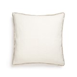 cushion cover 60x60 cm - chalk white & sandshell