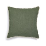 cushion cover 60x60 cm - evergreen & sandshell
