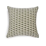 cushion cover horses 60 x 60 cm - kakhi