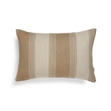 Cushion cover large stripe 40x60 cm - beige & ivory