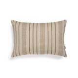 Cushion cover small stripe 40x60 cm - beige & ivory