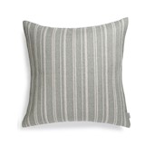 Cushion cover stripe 60x60 cm - jade & white