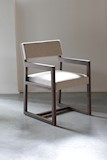 Dining armchair 55x58x83.5 cm - oak 