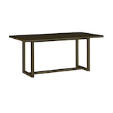Dining table 180x90x77 cm - oak brushed