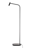 floor lamp jet black - 20x42x140 cm