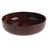 large low bowl 30x6.5 cm - burgundy