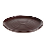 large plate 29 cm - burgundy | PACKED BY 4
