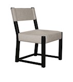 Low Dining Chair Fabric B - 50x54x75cm
