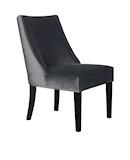 Low Dining Chair Fabric C - 49x58x78cm
