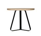 Low Dining Table natural - dia 80x65cm