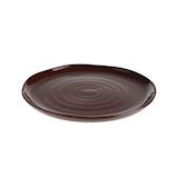 medium plate 26 cm - burgundy | PACKED BY 4