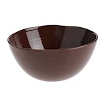 medium salad bowl 26x12 cm - burgundy