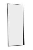 Mirror 180x75x9.5cm - jet black