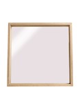 mirror square 30x30 cm - natural