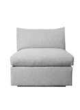 Armless Chair Fabric B - 88x100x60cm