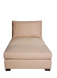 Armless Chaise Fabric B - 85x187x70cm