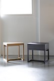 Night table with drawer 55x45x55 cm - oak 