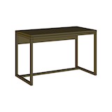 Office table 125x60x77 cm - oak brushed