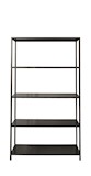 Open Shelving (5 shelves) black - 100x40x182cm