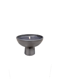 outdoor candle diam 21 cm / 2100 gr - black glaze