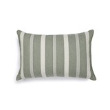 outdoor cushion cover 40x60 cm - green & off white