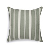 outdoor cushion cover 60x60 cm - green & off white