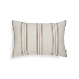 outdoor cushion cover stripes 40 x 60 cm - beige & vison