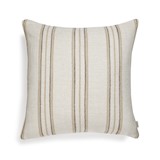 outdoor cushion cover stripes 60 x 60 cm - beige & vison