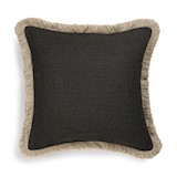 outdoor cushion cover uni 60 x 60 cm - chocolate brown